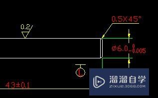 CAD如何标注倒角？