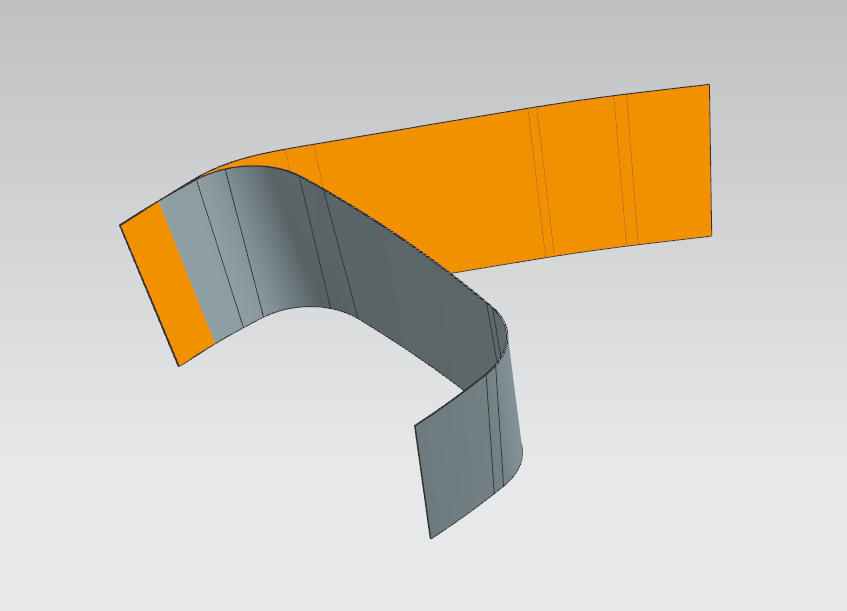 ug可以把曲面展开成平面吗?