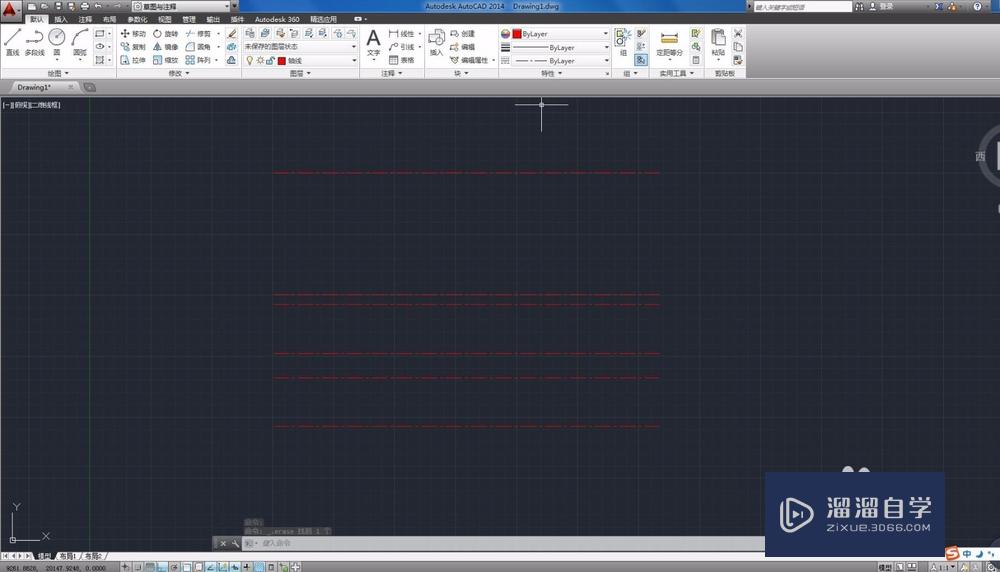 如何利用AutoCAD2014绘制轴线？