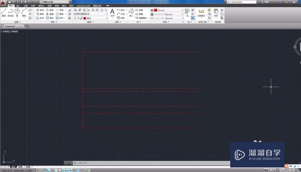 如何利用AutoCAD2014绘制轴线？