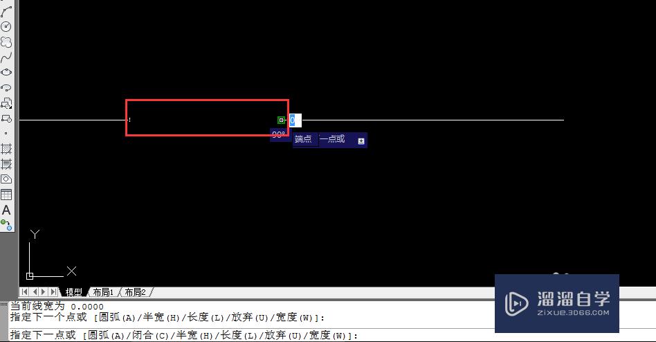 AutoCAD如何画带箭头的直线？