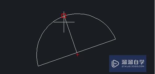 CAD怎么绘制斜线的垂直线？