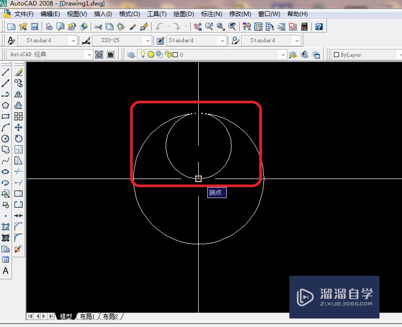 CAD 2008自学教程：[14]CAD 怎么画圆形？