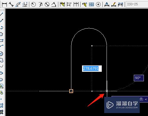 CAD怎样绘制直线与弧线结合的多段线？