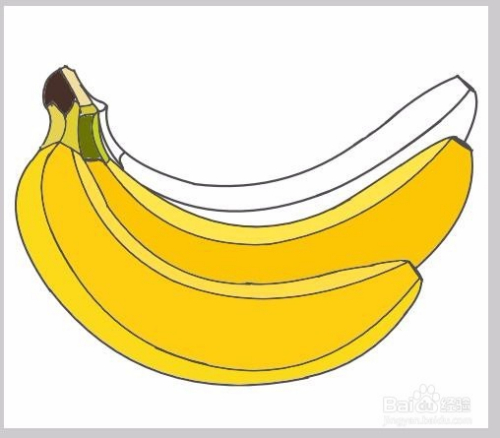 怎样画香蕉？