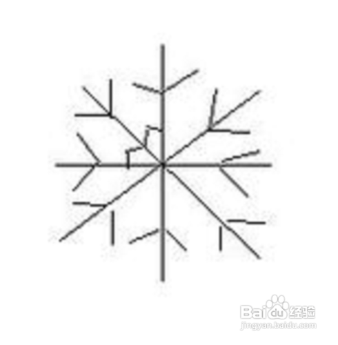 雪花 怎么画？