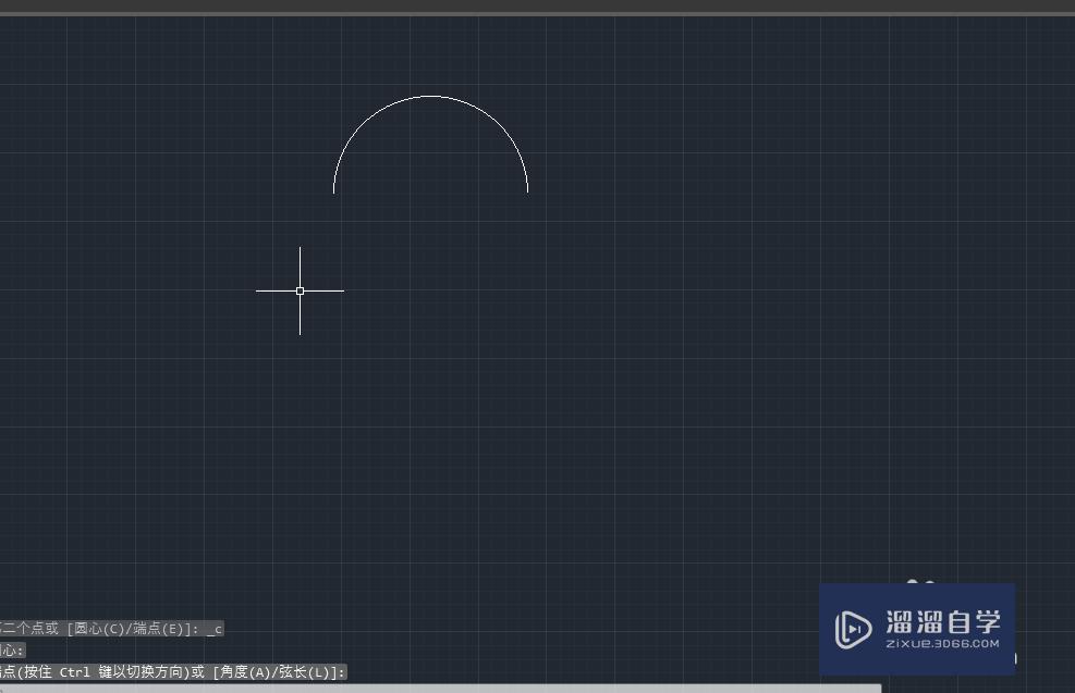 AutoCAD如何绘制半圆？
