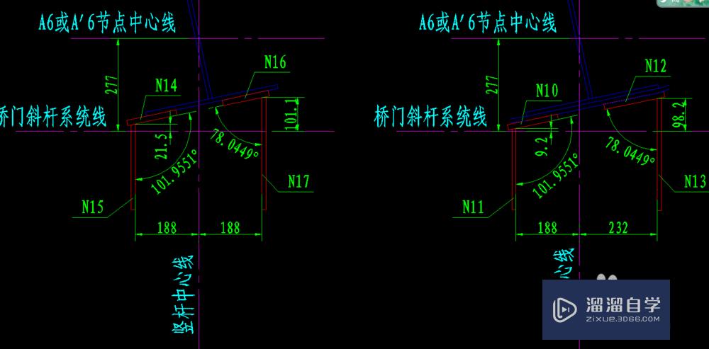 cad圖紙中橋架在剖面圖怎麼看