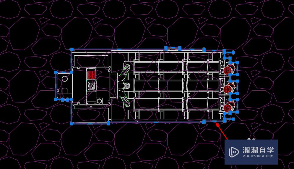 【CAD-028】CAD中图块遮罩怎么设置？