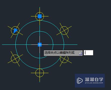 CAD2014版本中如何做图形环形阵列操作？