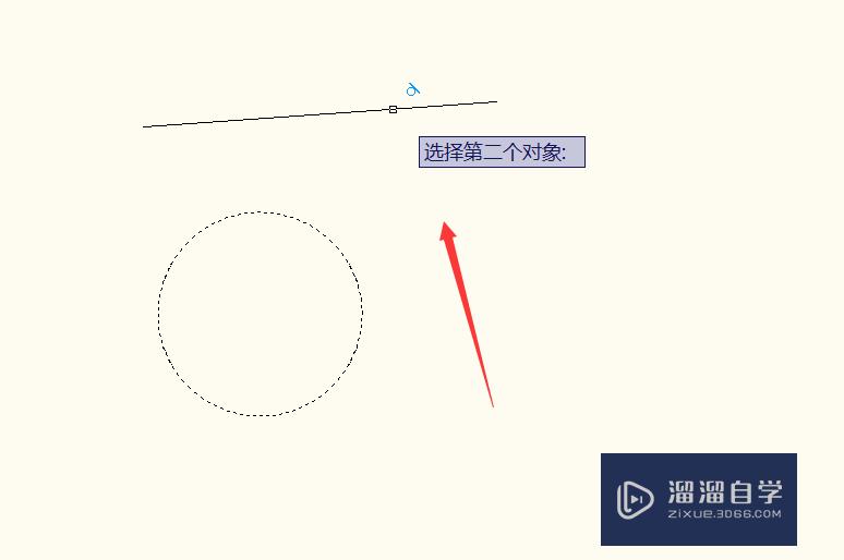 CAD2010中怎样使用几何约束相切？