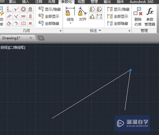 CAD2014中新增参数化之几何约束的用法