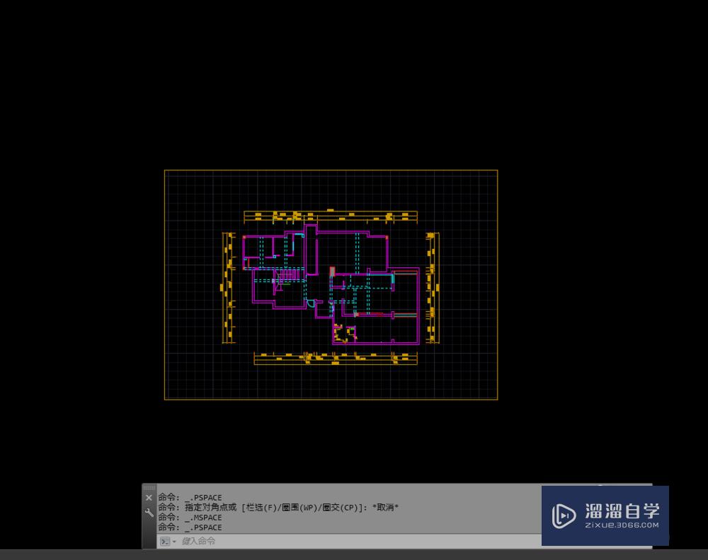 CAD布局中如何锁、定解锁视口？