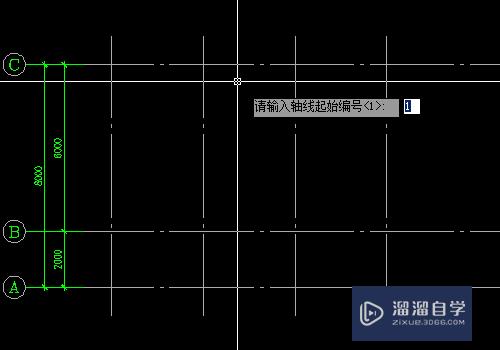 天正結構cad中怎麼標註軸網