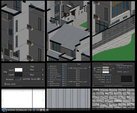 3DMax怎么做夜景效果？