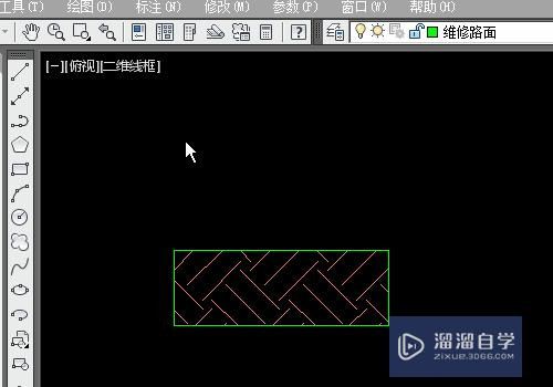 CAD怎么绘制道路维修示意图-实例动态图解？