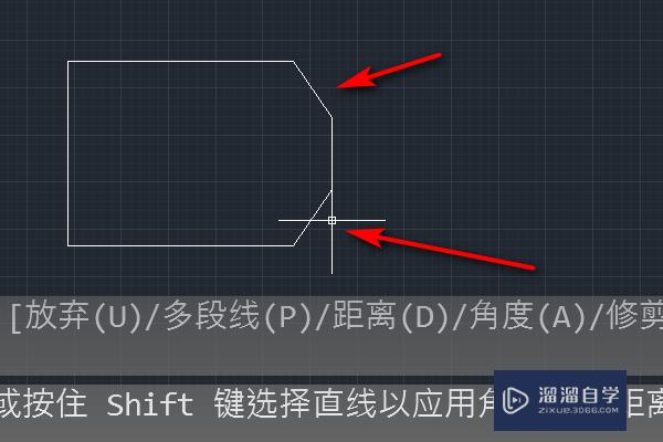 cad正方形怎麼處理倒角處