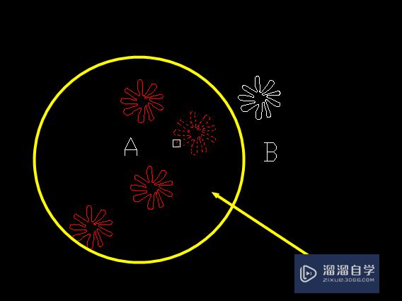 如何CAD里的图块a整体替换为图块b？