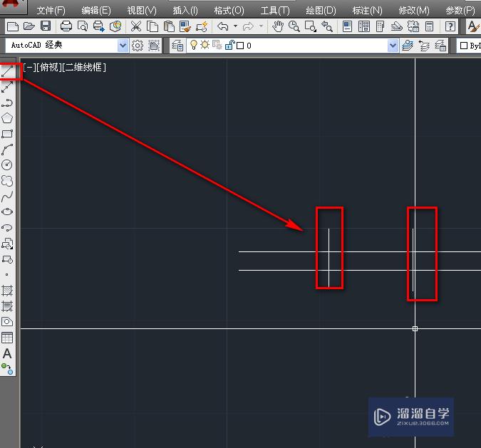 如何使用CAD绘制推拉窗？