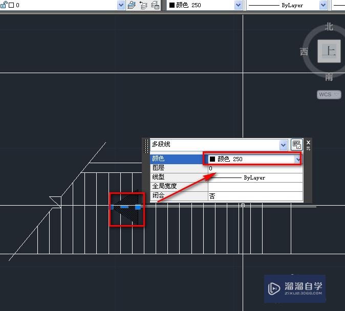 使用CAD绘制楼梯