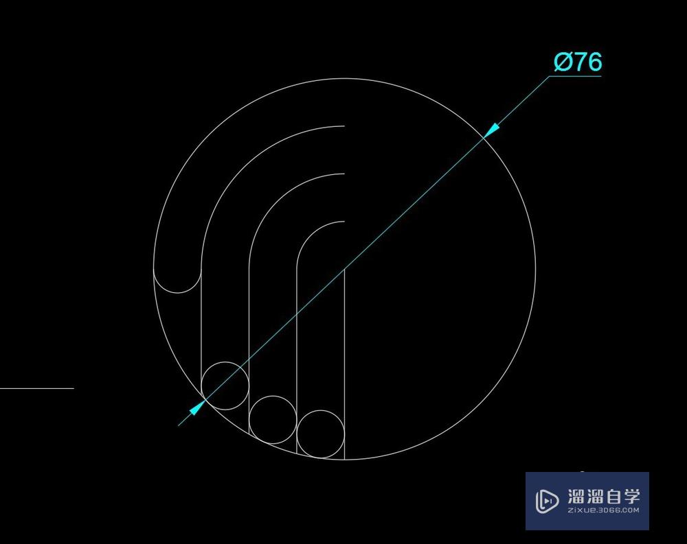 CAD怎么用旋转+复制命令画图？