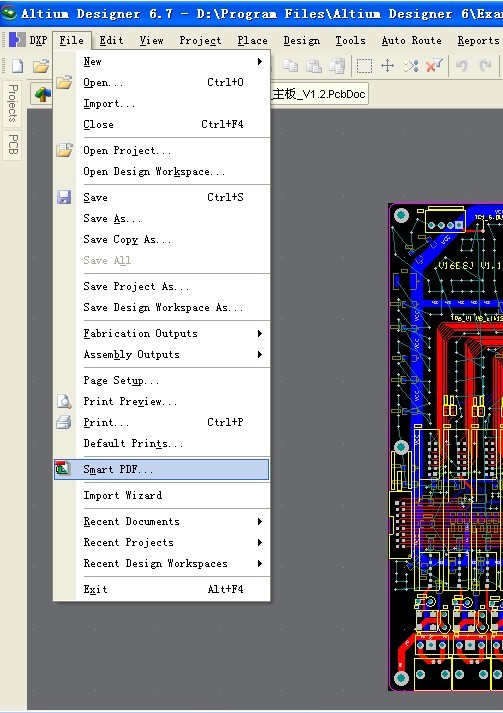 Altium Designer的pcb怎样打印PDF？