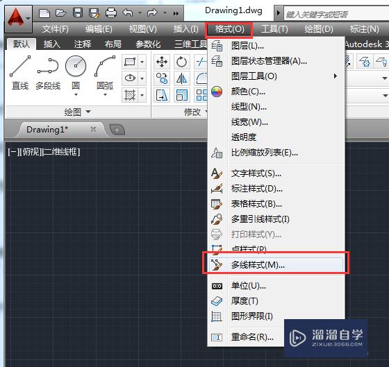 <esred>Au</esred><esred>toCAD</esred><esred>2014</esred><esred>如何</esred>进行多线的<esred>绘制</esred>？
