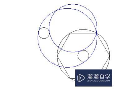 CAD中如何利用镜像、圆辅助线、旋转等命令绘制？