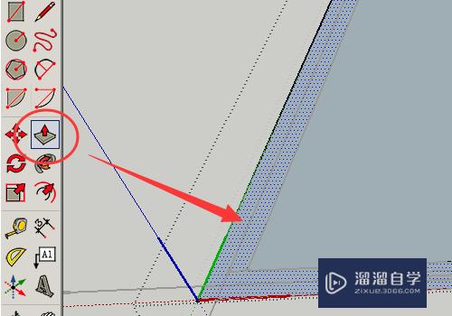 草图大师中导入的CAD怎么创建墙体？