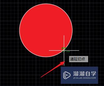 CAD中怎样绘制两个圆的公切线？