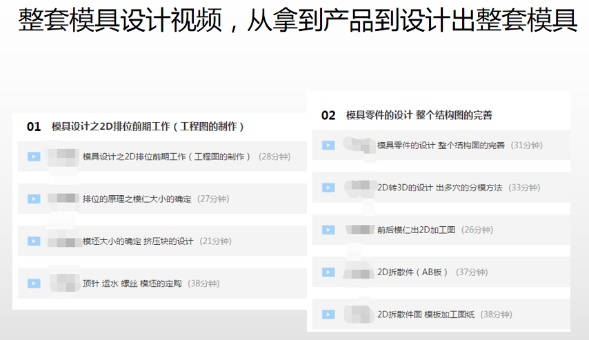哪里有全套的UG视频教程啊？