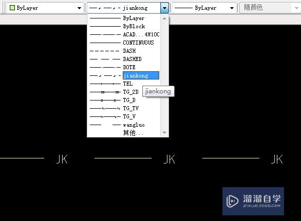 天正电气CAD使用技巧：[19]创建线型