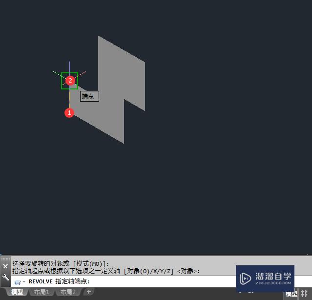 CAD怎么旋转实体？