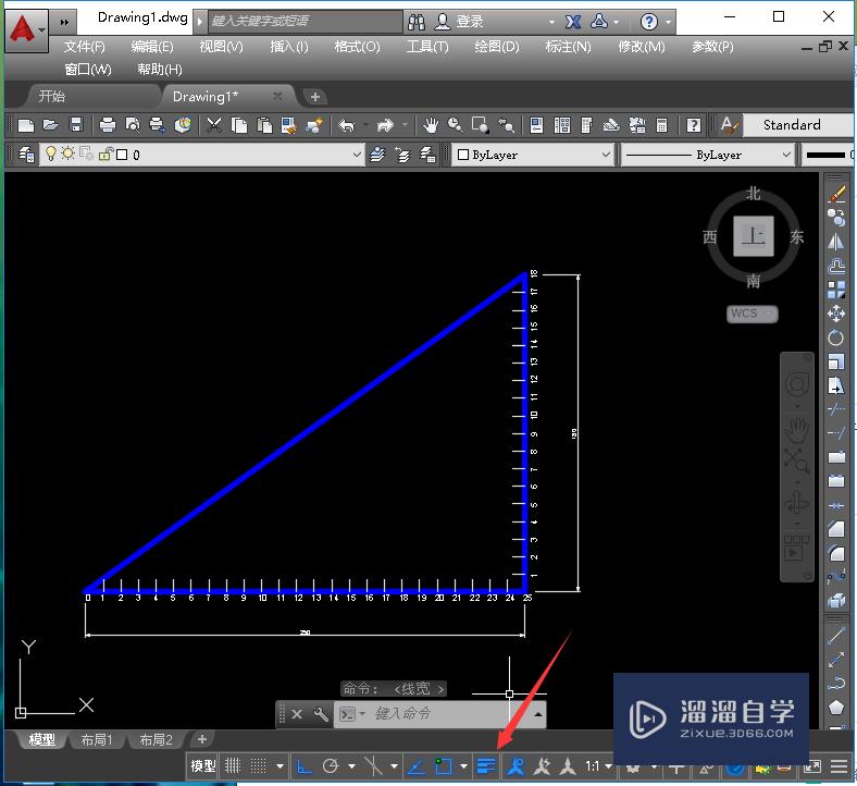 CAD2016如何显示线框？