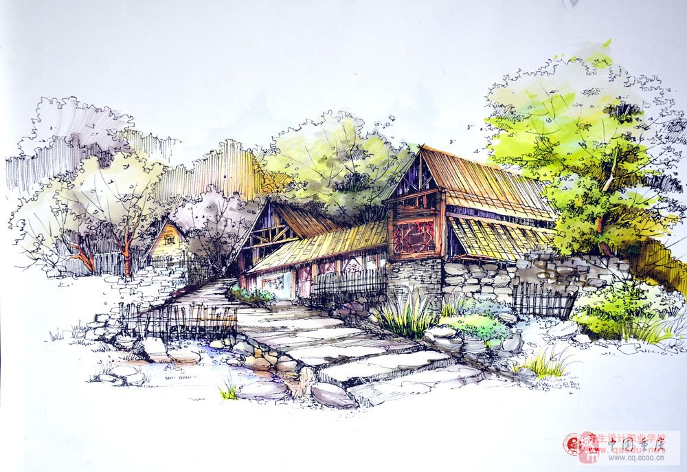 园林景观设计师的设计概念