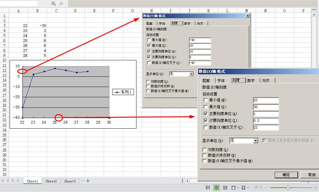 word中这样的坐标轴怎么画?