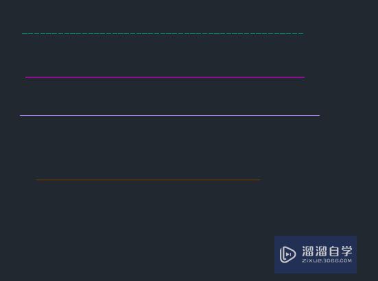 关于天正CAD里水管的画法