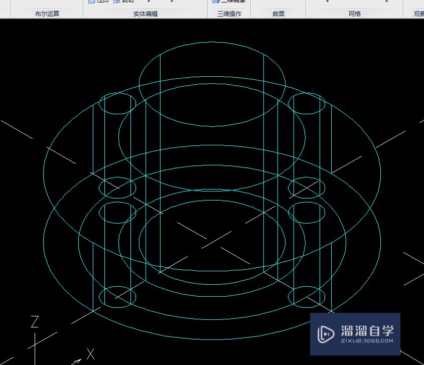 怎样用CAD画实体图形？