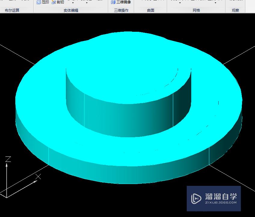 怎样用CAD画实体图形？