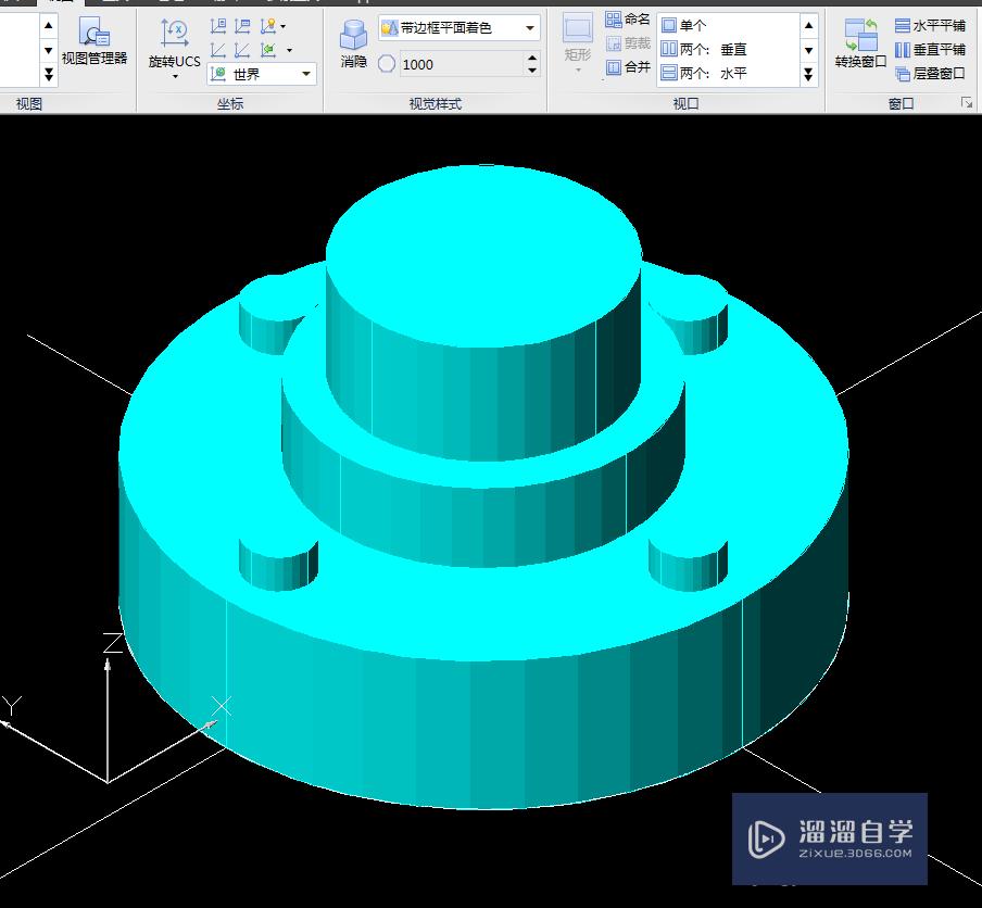 怎样用CAD画实体图形？