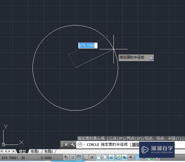 Cad中半径和直径如何标注 溜溜自学网
