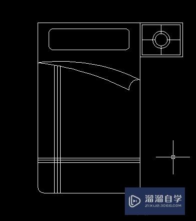 CAD怎样绘制床及床头柜？