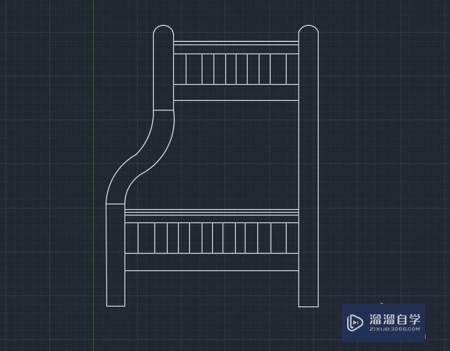 CAD上下床怎么画？