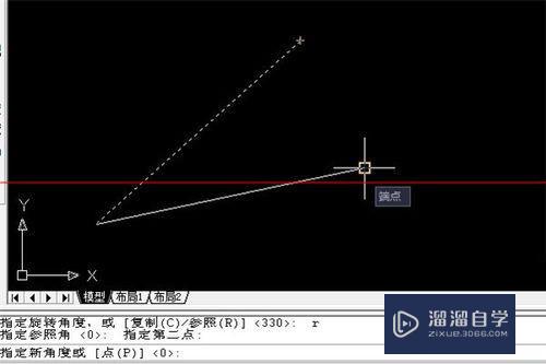 CAD中参照旋转功能怎么使用？