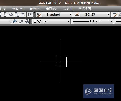 AutoCAD如何画菱形？