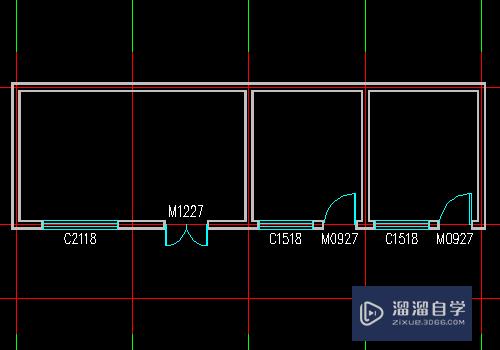 CAD中怎么给门窗绘制门窗套？