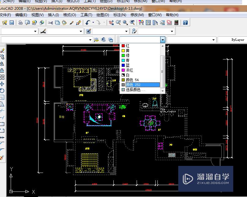 CAD 2008自学教程：[57]CAD怎么画空调插座？