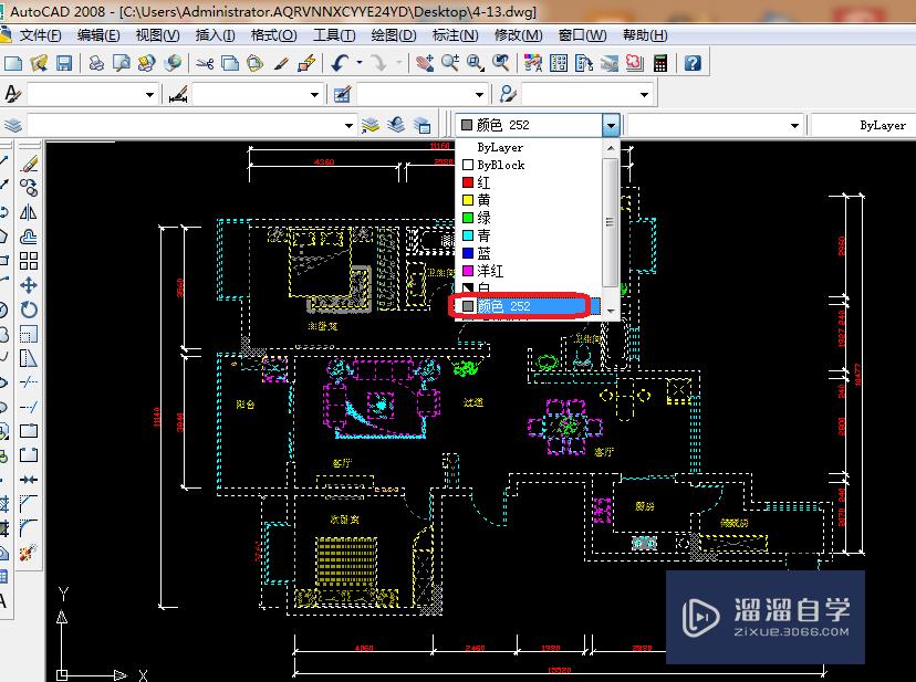 CAD 2008自学教程：[57]CAD怎么画空调插座？