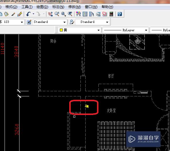 CAD 2008自学教程：[57]CAD怎么画空调插座？