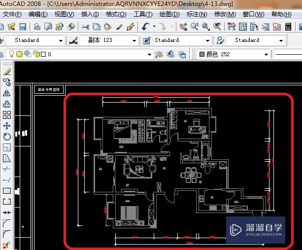 CAD 2008自学教程：[57]CAD怎么画空调插座？